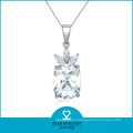 AAA Wholesale Diamond Necklace Rhodium Plated Necklace Jewellery (J-0121N)